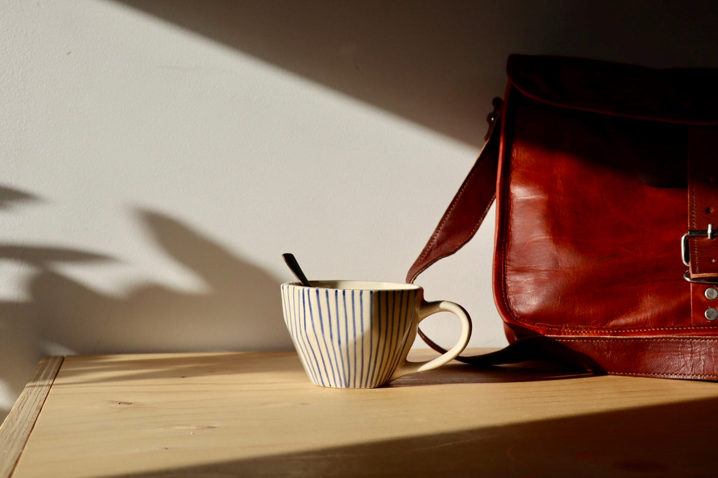 Koffie & Thee mok LISBON blauw - 230ml