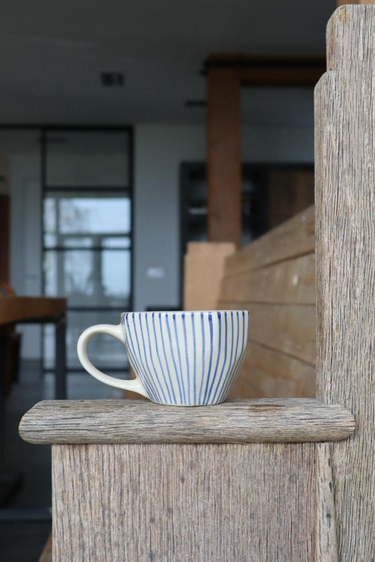 Koffie & Thee mok LISBON blauw - 230ml