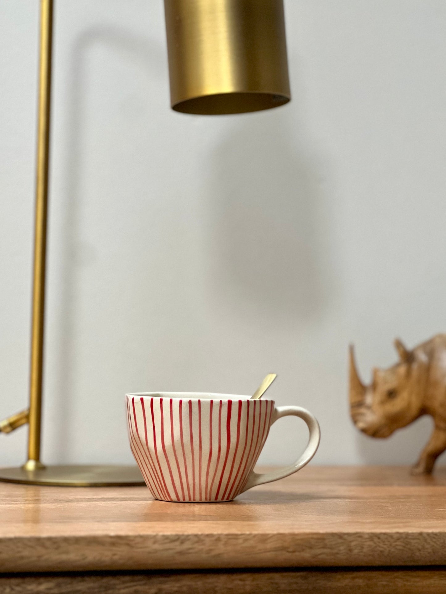 Koffie & Thee mok LISBON rood - 230ml