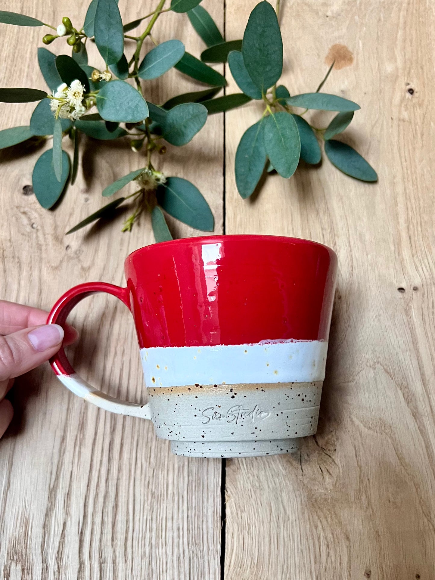 Koffie & Thee mok CHERRY RED - 375ml