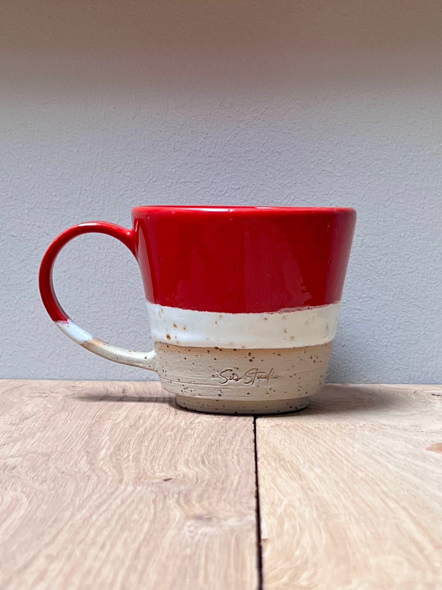 Koffie & Thee mok CHERRY RED - 375ml