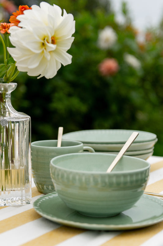 Ontbijtkom SALIE groen - 16,5cm