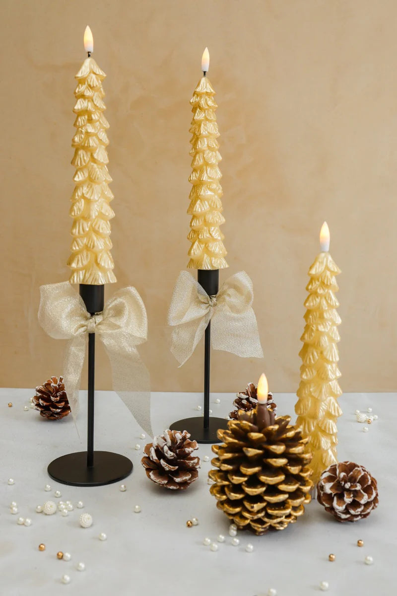Sus.Studio LED kaars gouden kerstboom 2
