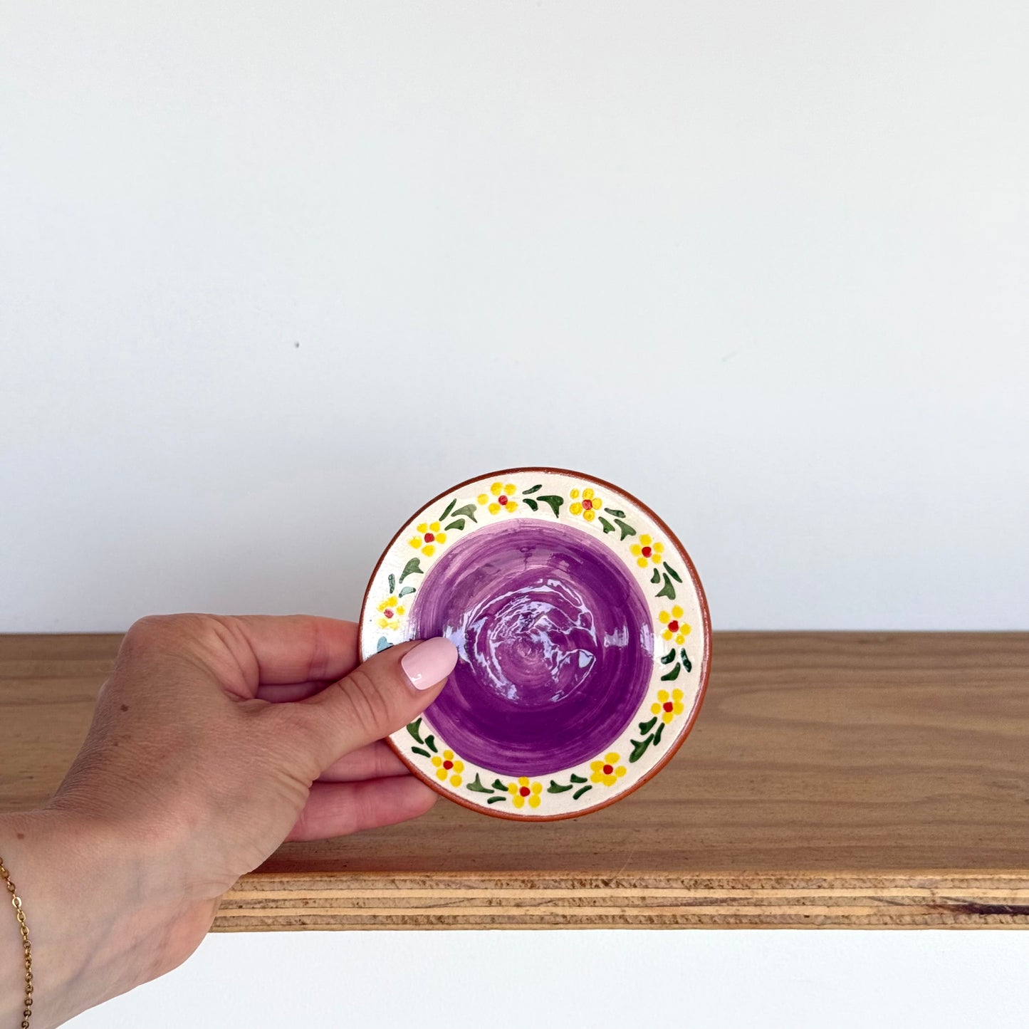 Sus.Studio handgemaakt servies uit Portugal paars 33