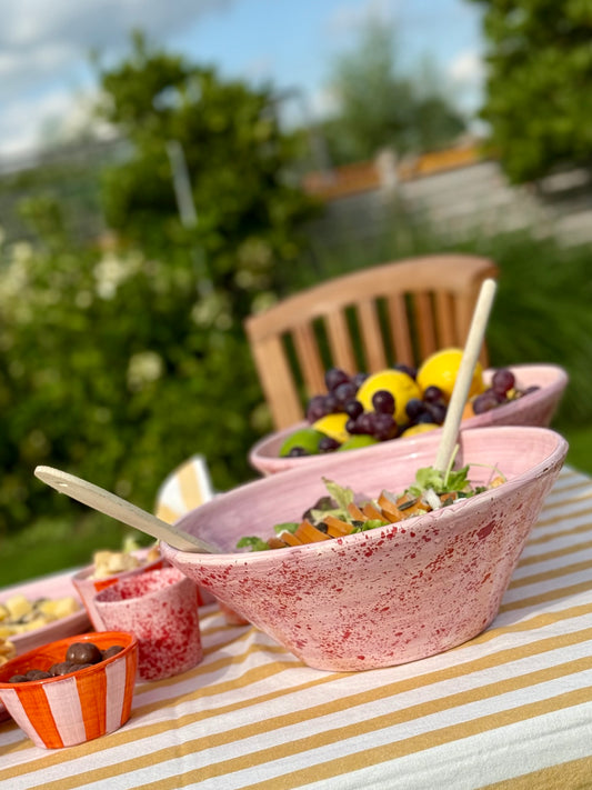 Sus.Studio handgemaakt servies uit Portugal roze 16