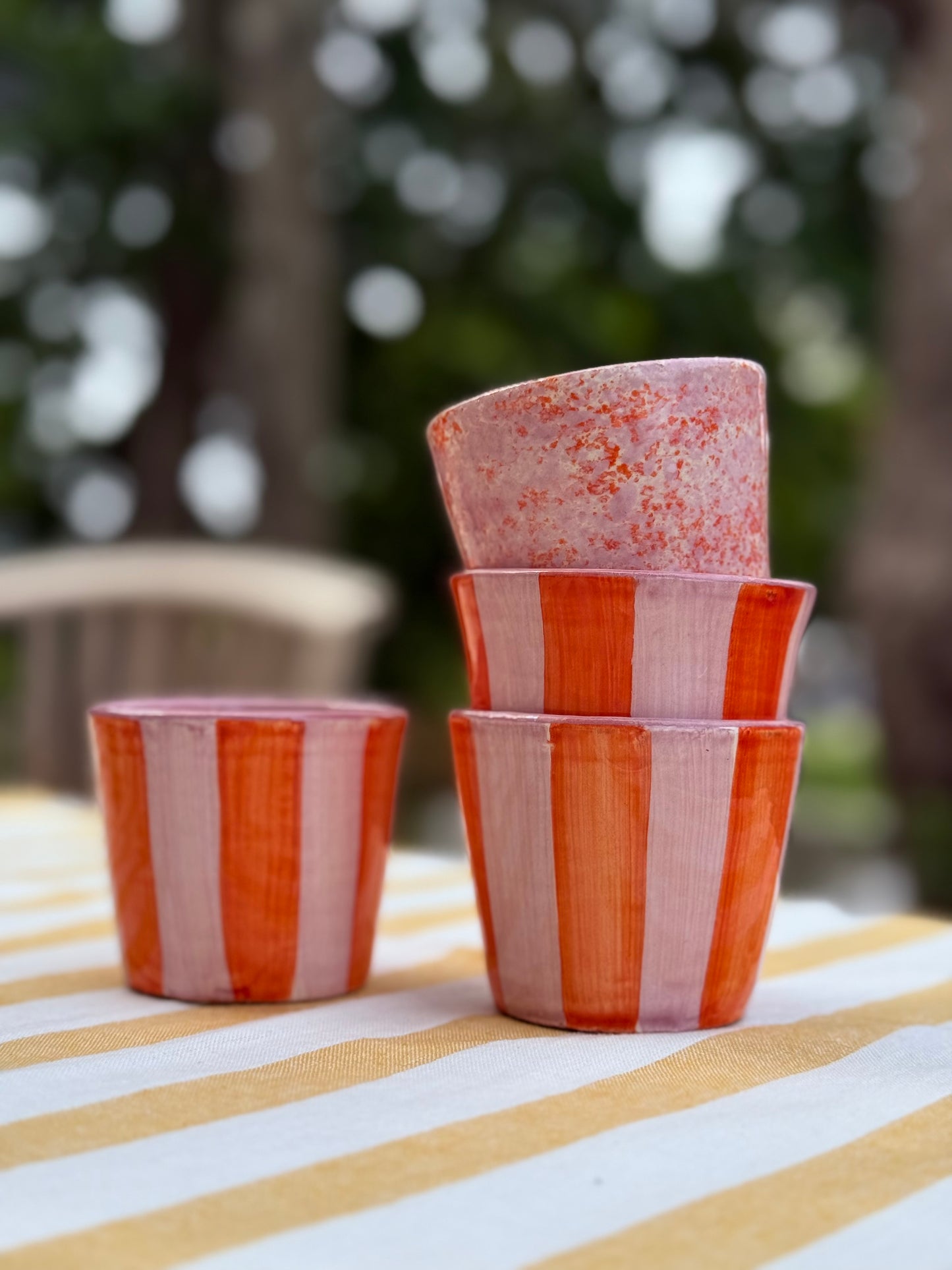 Sus.Studio handgemaakt servies uit Portugal roze 34