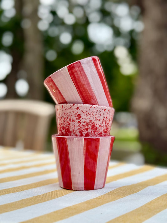 Sus.Studio handgemaakt servies uit Portugal roze 38