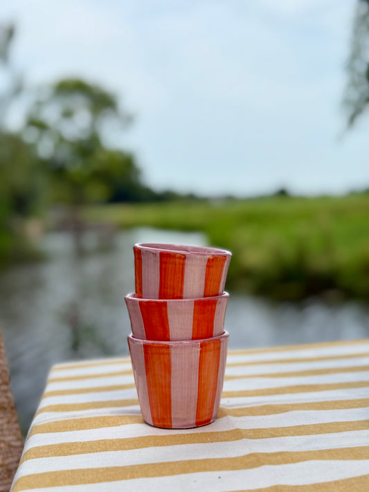 Sus.Studio handgemaakt servies uit Portugal roze 39