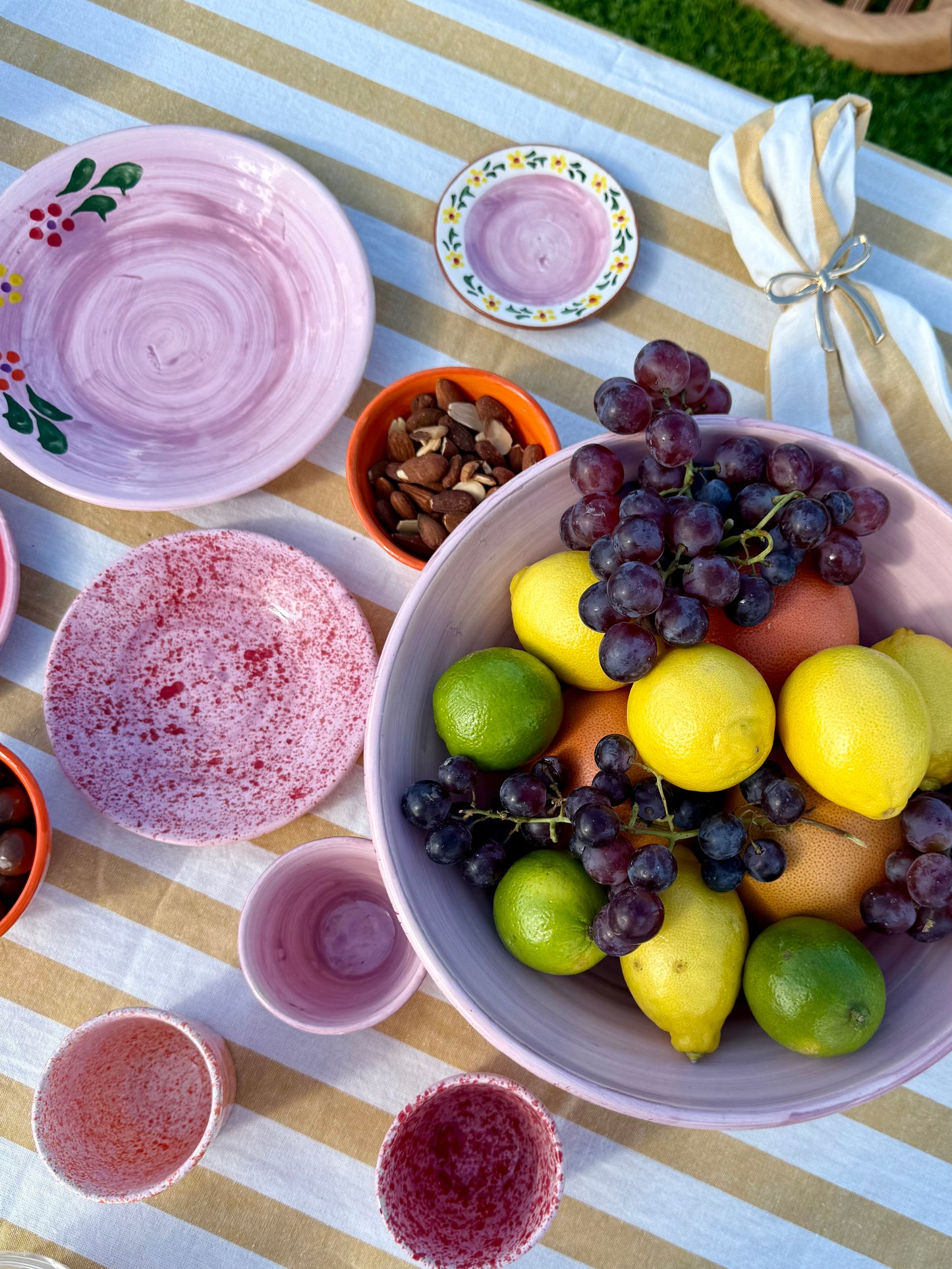 Sus.Studio handgemaakt servies uit Portugal roze 4