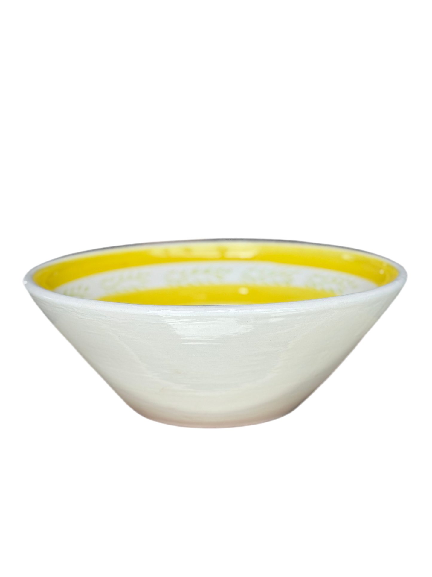 Sus.Studio handgemaakt servies uit Portugal saladeschaal sun 2