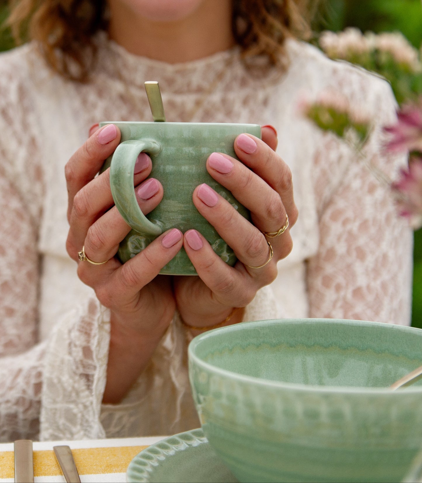 Sus.Studio servies salie groen uit Portugal 35