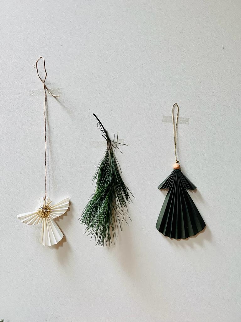 Kerstboomhanger ZWART - Maat S