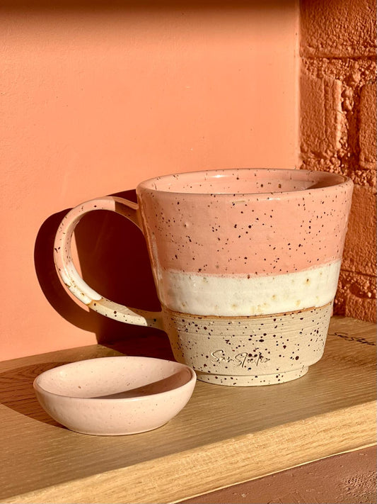 Schaaltje MARSHMALLOW - 7cm (theezakjeshouder)