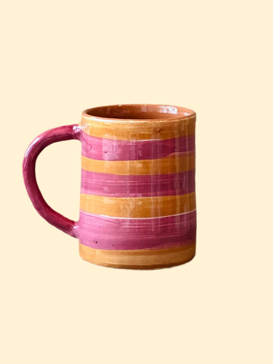 susstudio-handgemaakt-handgeverfd-keramiek-koffiemok-roze-geel-bruin-2