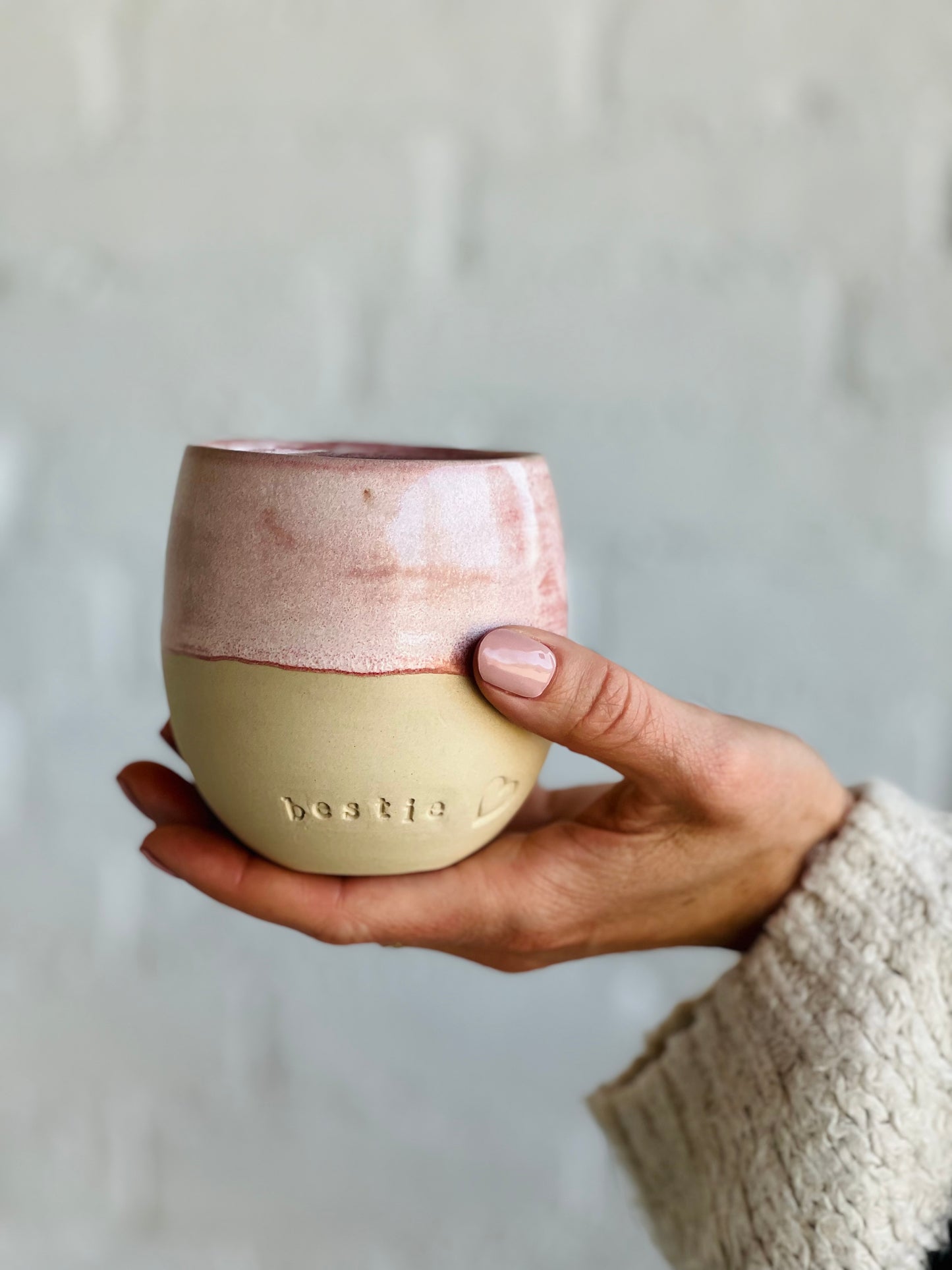 susstudio steengoed mok roze bestie hart 10
