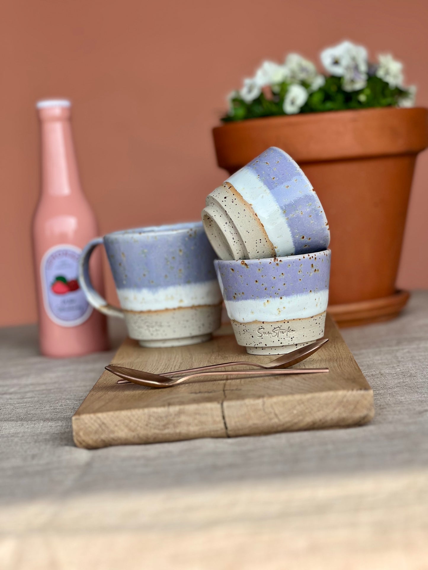 Kaarsen & Borrelplank WOODEN TREASURE - Maat M (39,5x18cm)