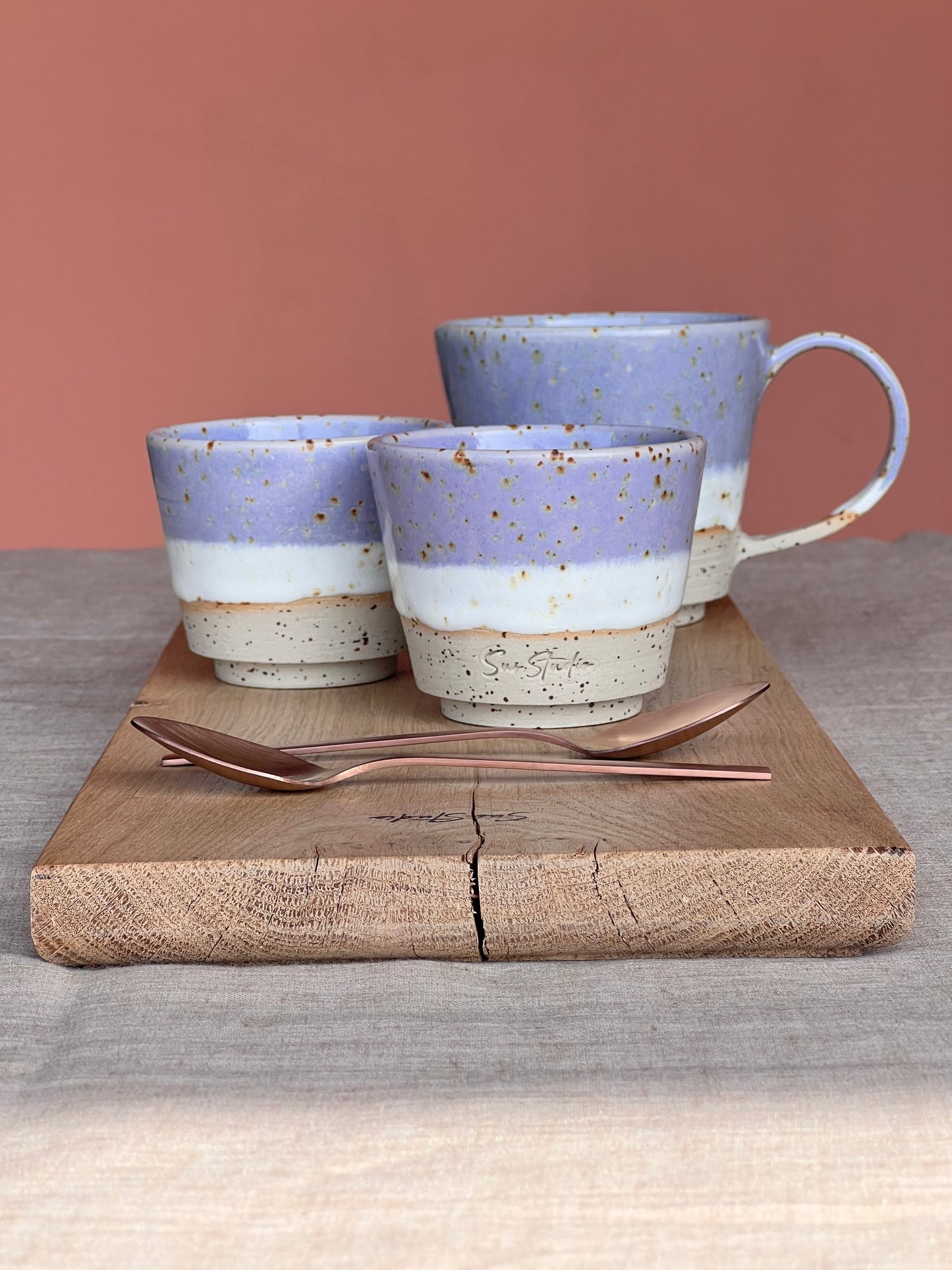 Kaarsen & Borrelplank WOODEN TREASURE - Maat M (39,5x18cm)