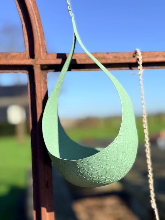 Hanger_metaal_druppel_groen 1