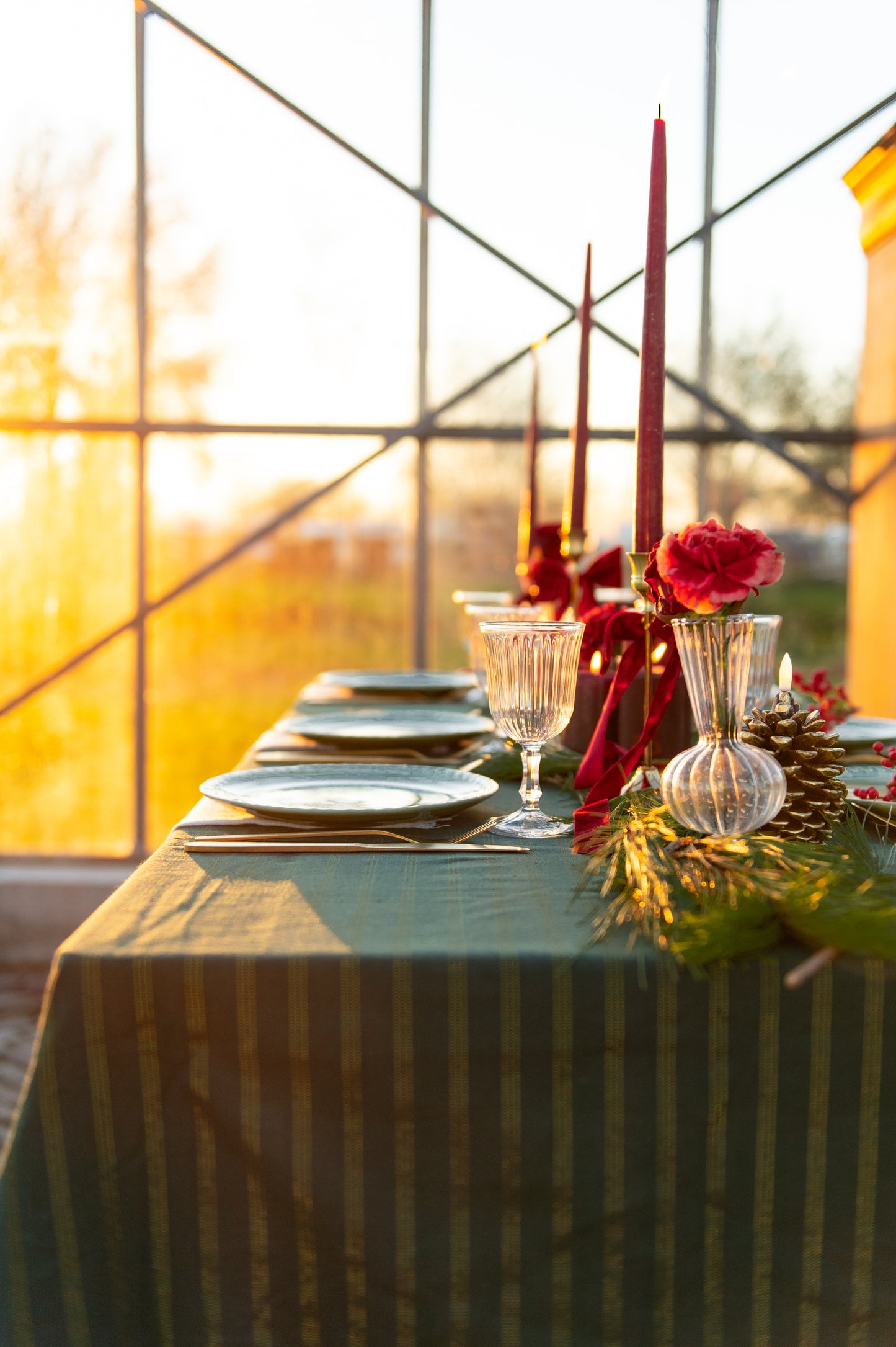 Kerst Sus.Studio servies groen 6