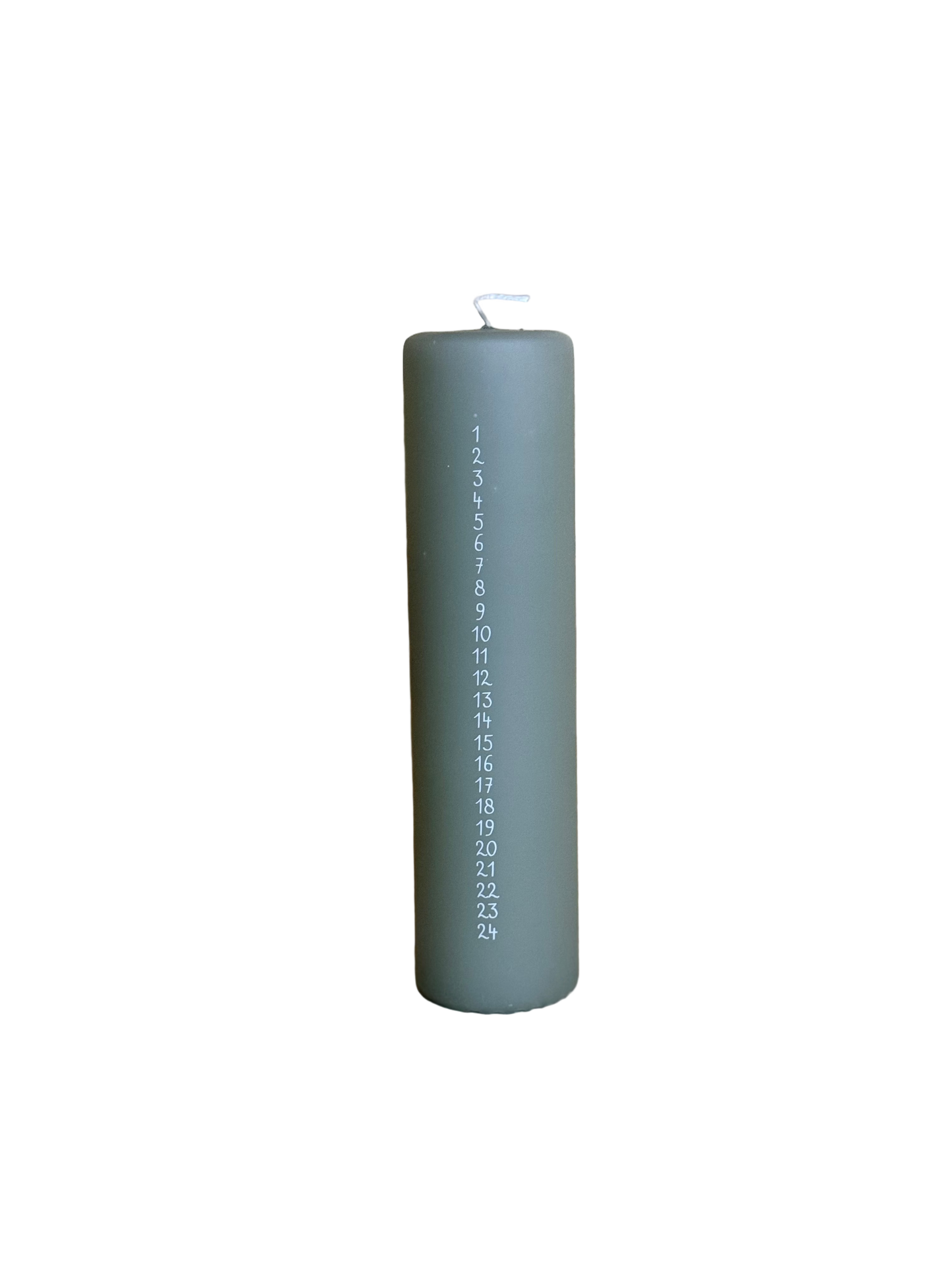 Sus.Studio Adventskaars lichtgroen cijfers