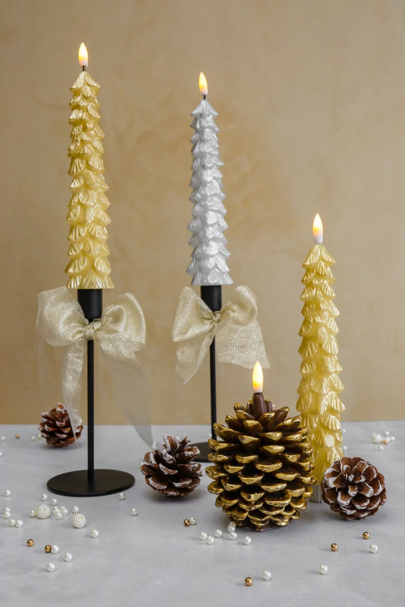 Sus.Studio LED kaars kerstboom zilver 1