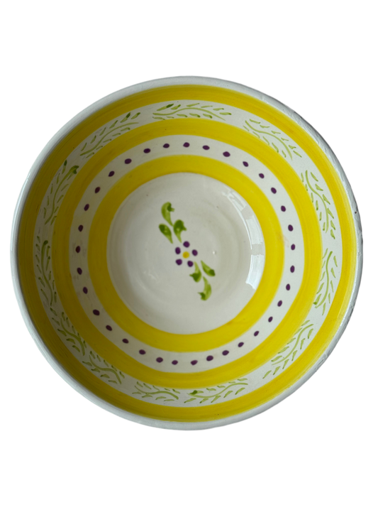 Sus.Studio handgemaakt servies uit Portugal saladeschaal sun 1