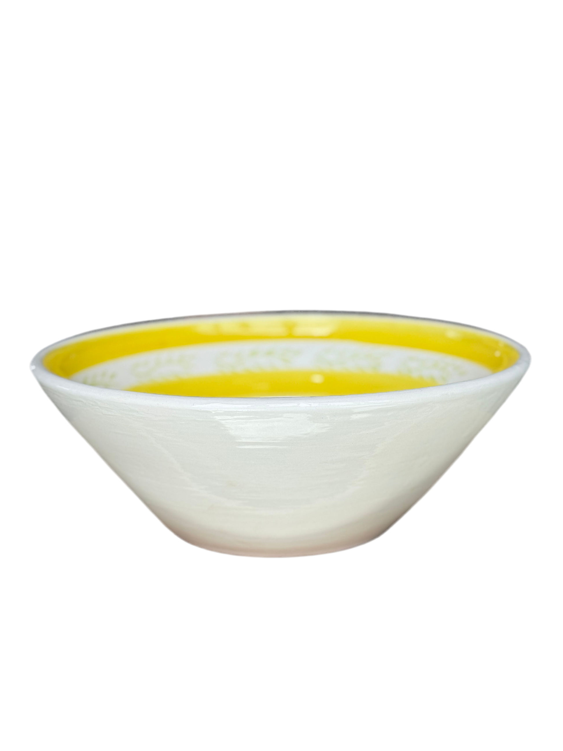 Sus.Studio handgemaakt servies uit Portugal saladeschaal sun 2