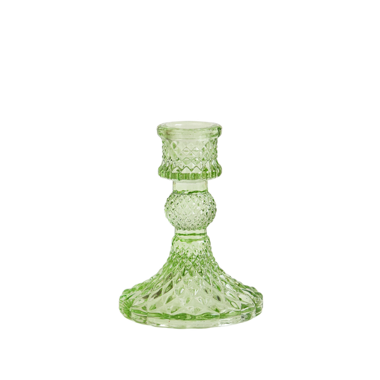 Sus.Studio kandelaar glas groen