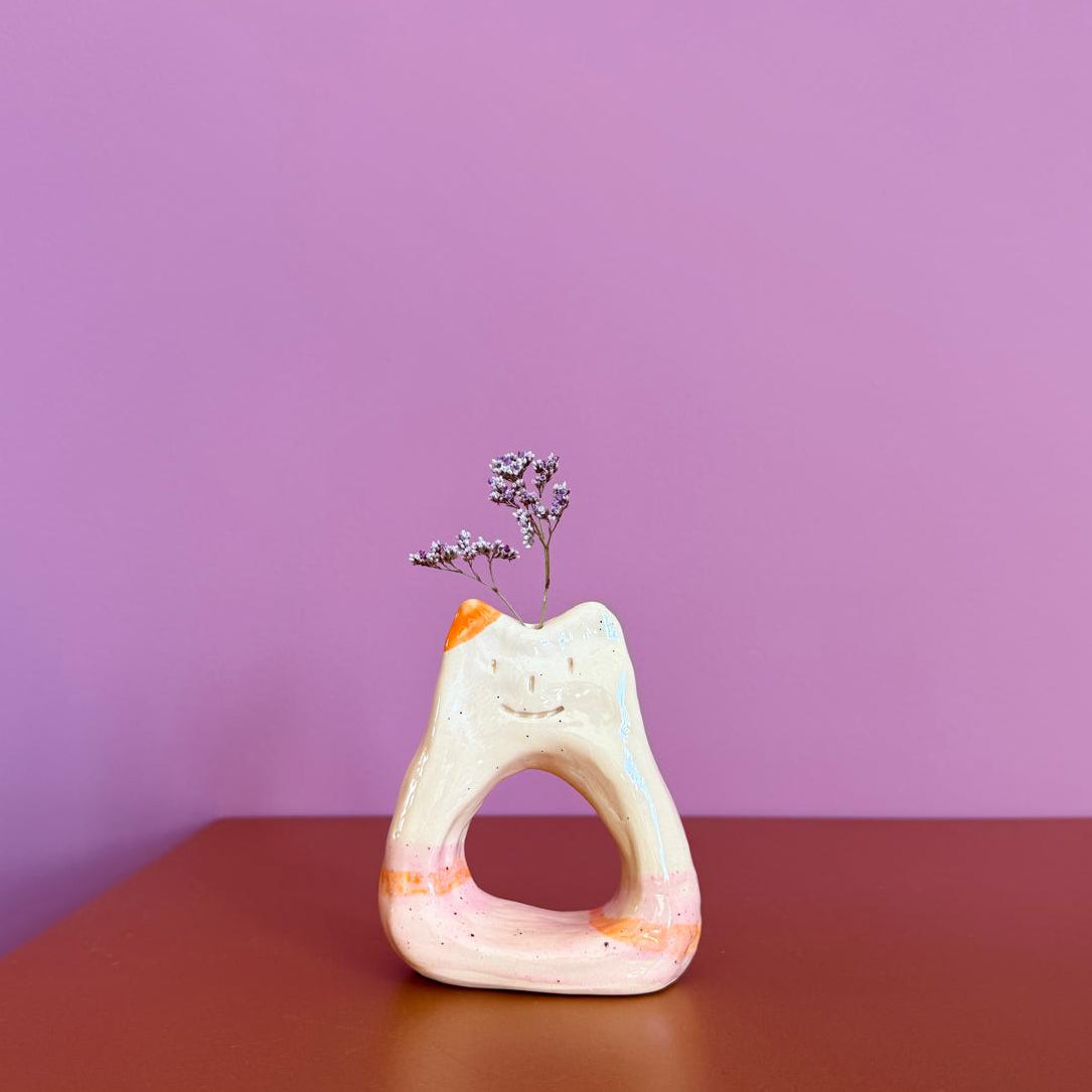 Sus.Studio_keramiek_katje_vogeltje_roze_paars_oranje-nr_5 2