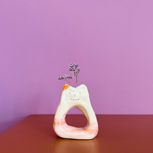 Sus.Studio_keramiek_katje_vogeltje_roze_paars_oranje-nr_5 2