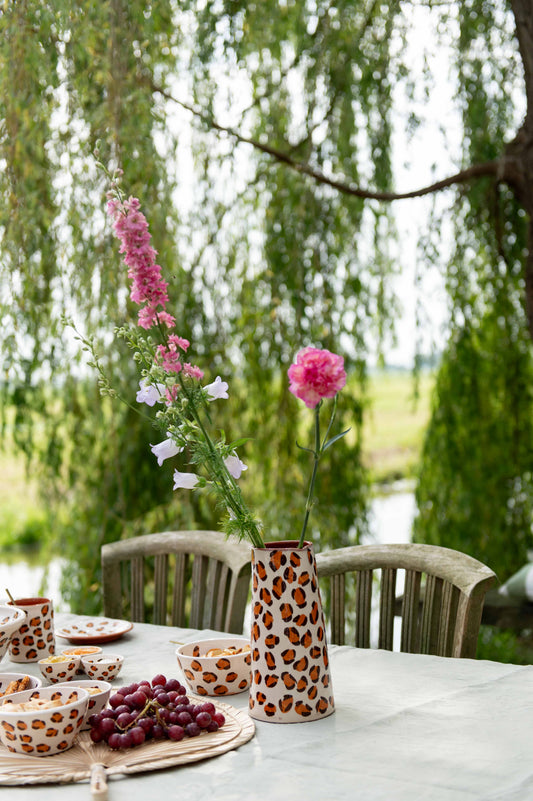 Sus.Studio keramiek servies luipaard panter print LEO1