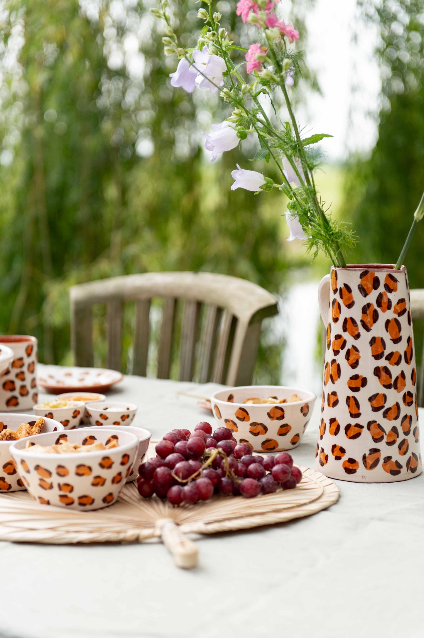 Sus.Studio keramiek servies luipaard panter print LEO39