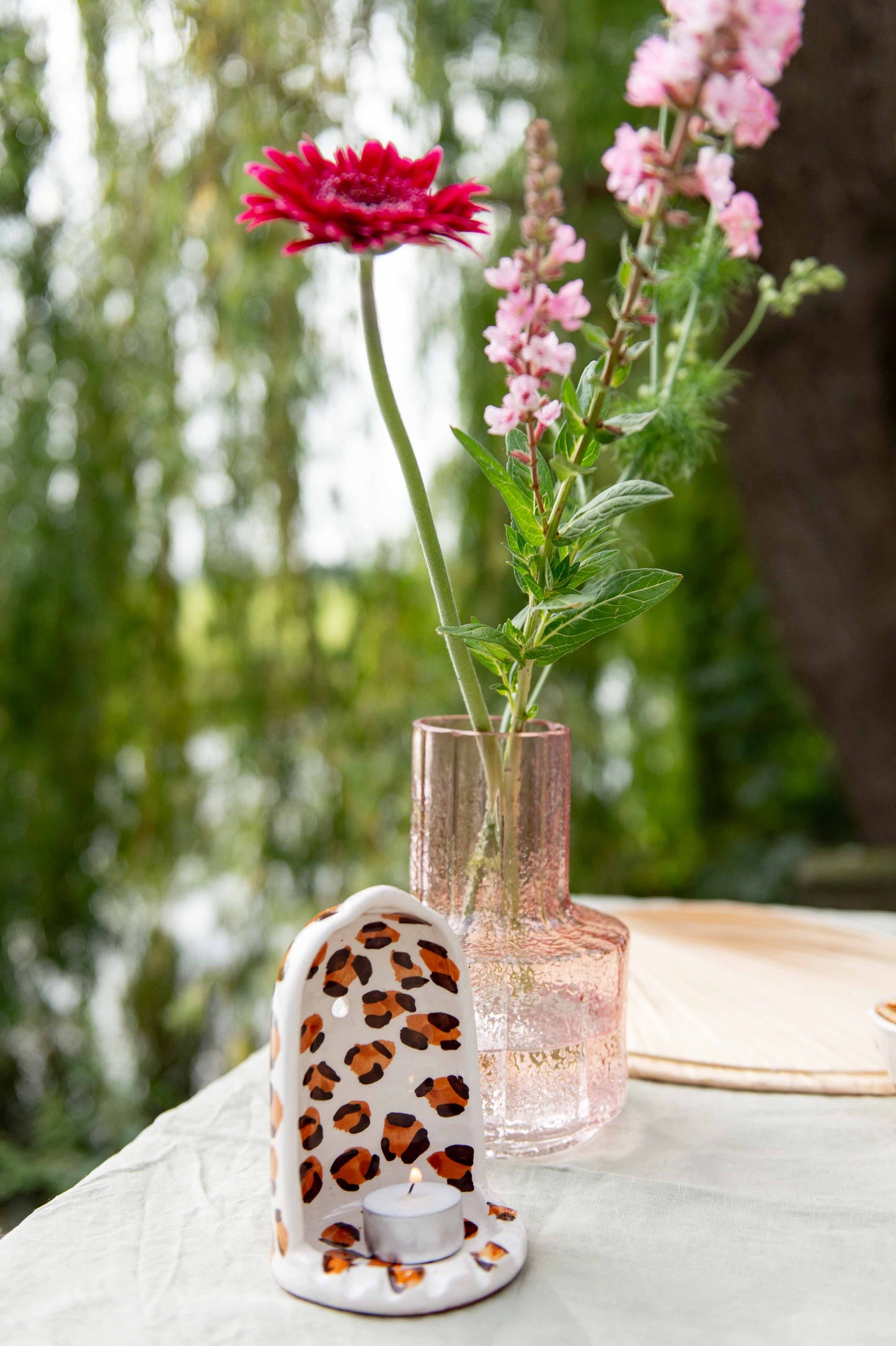 Sus.Studio keramiek servies luipaard panter print LEO48