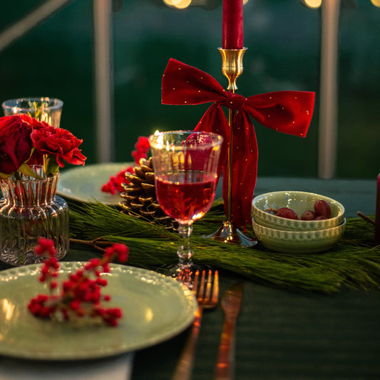 Sus.Studio kerst servies groen