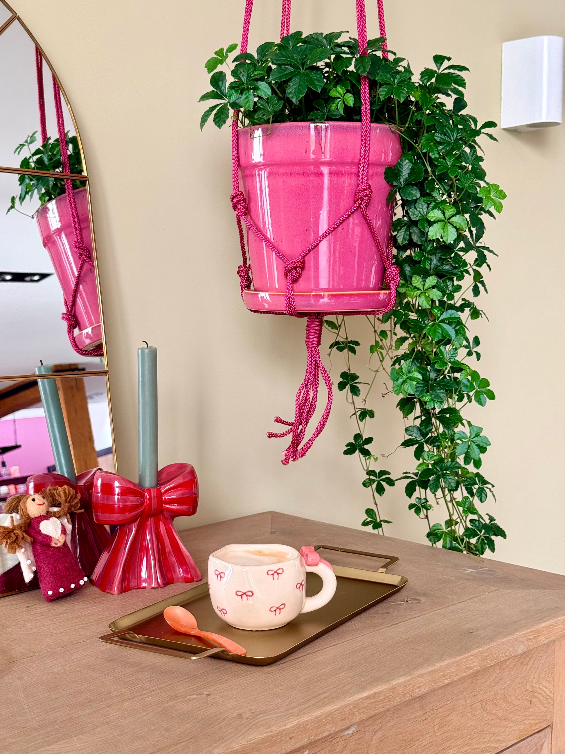 Sus.Studio koffiemokje roze strik 6