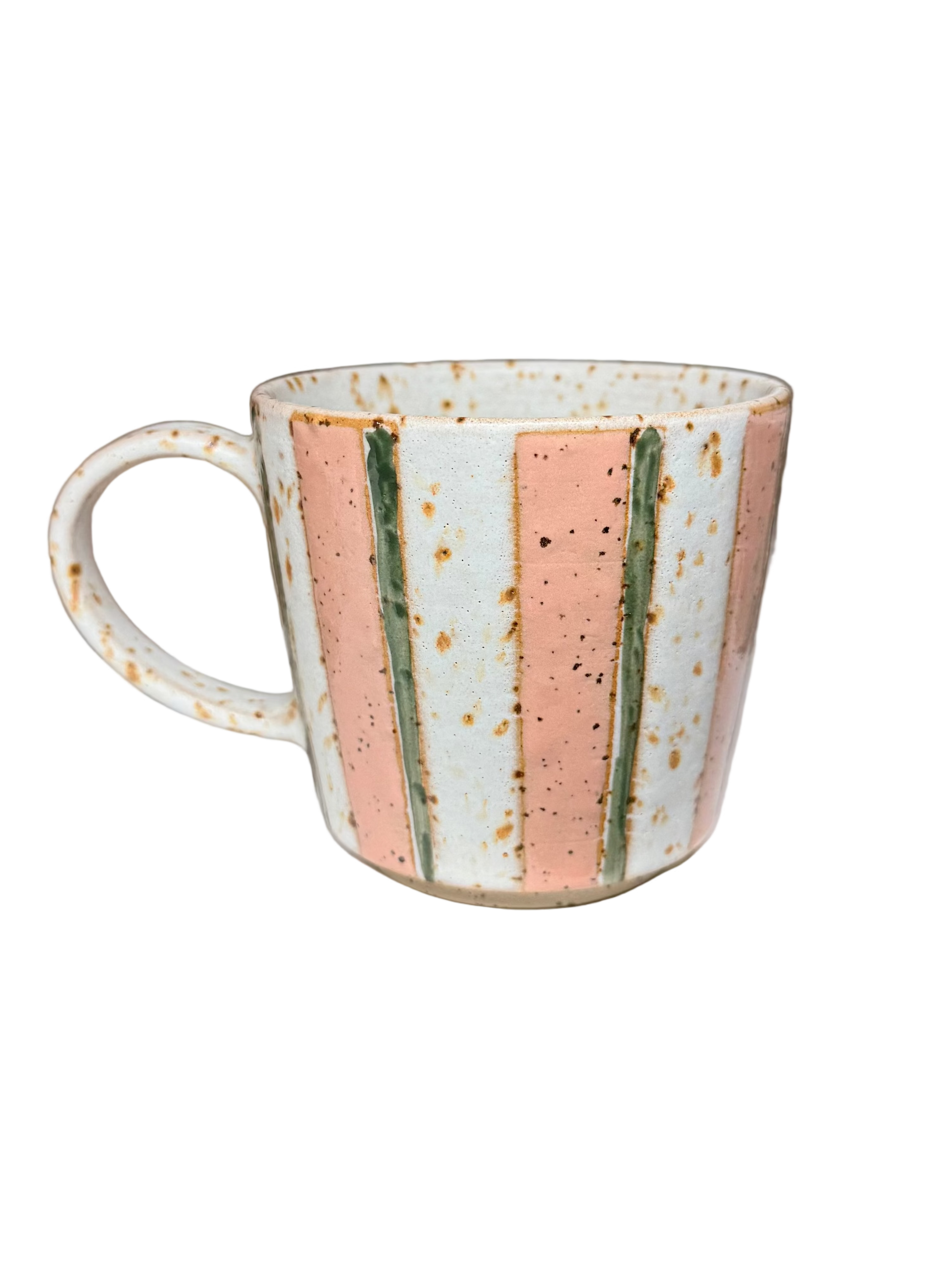 Sus.Studio mok met oor roze streep