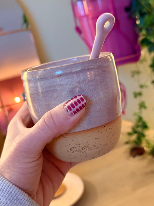Sus.Studio roze latte mok LADY