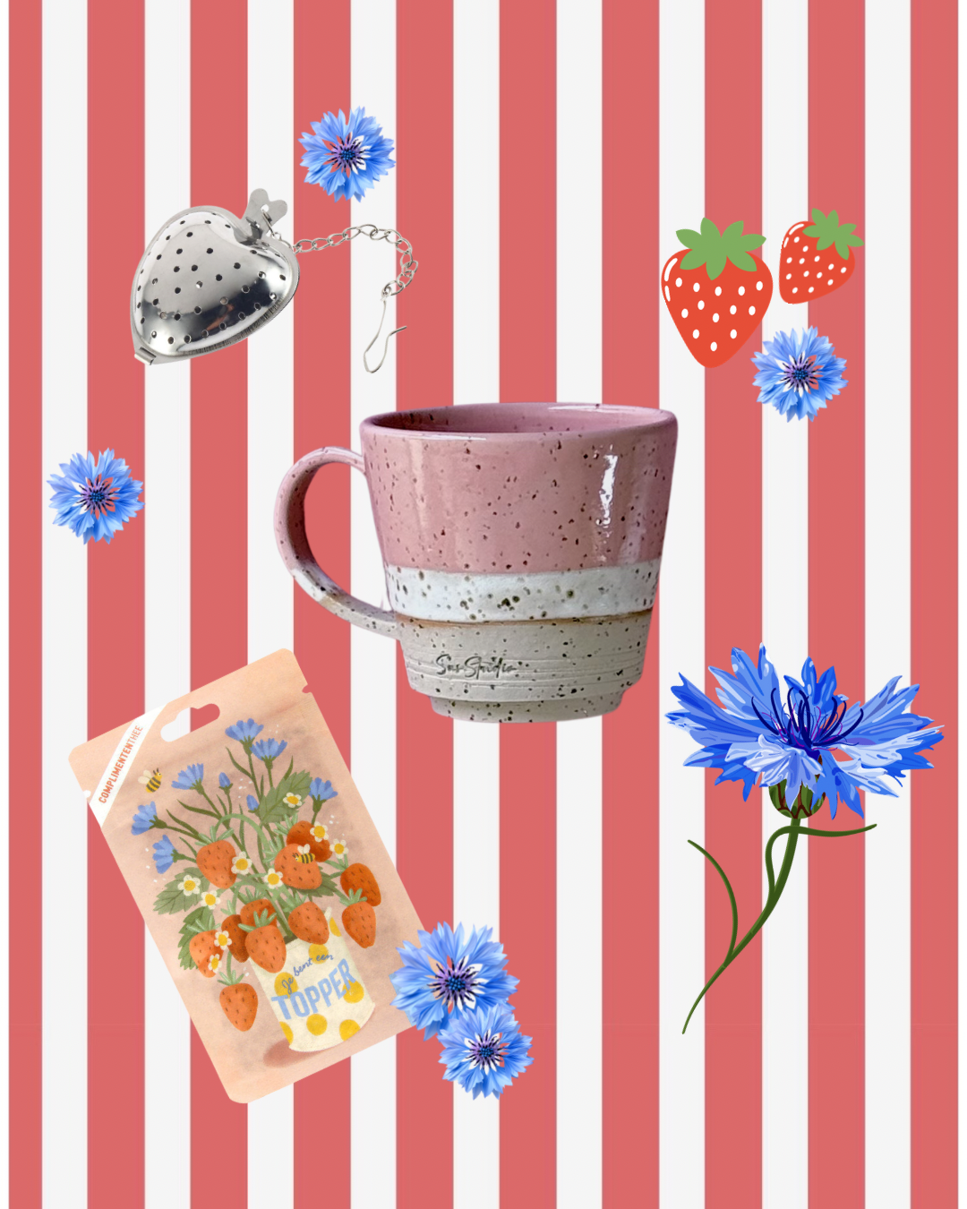 Sus.Studio thee cadeau set TOPPER