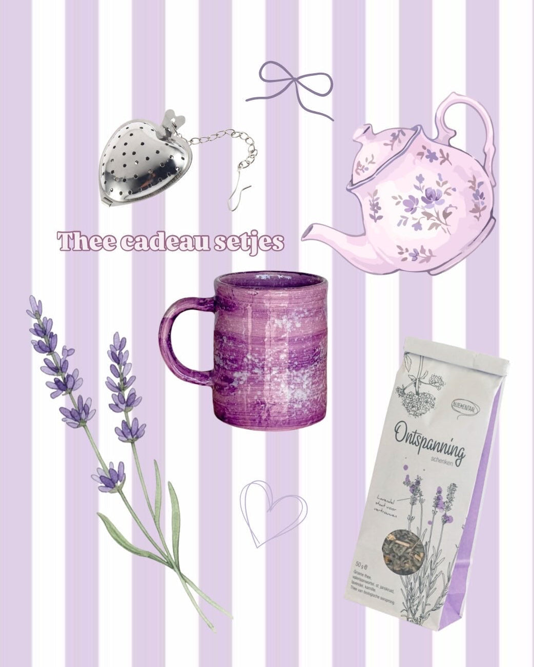 Sus.Studio thee cadeau set ontspanning 
