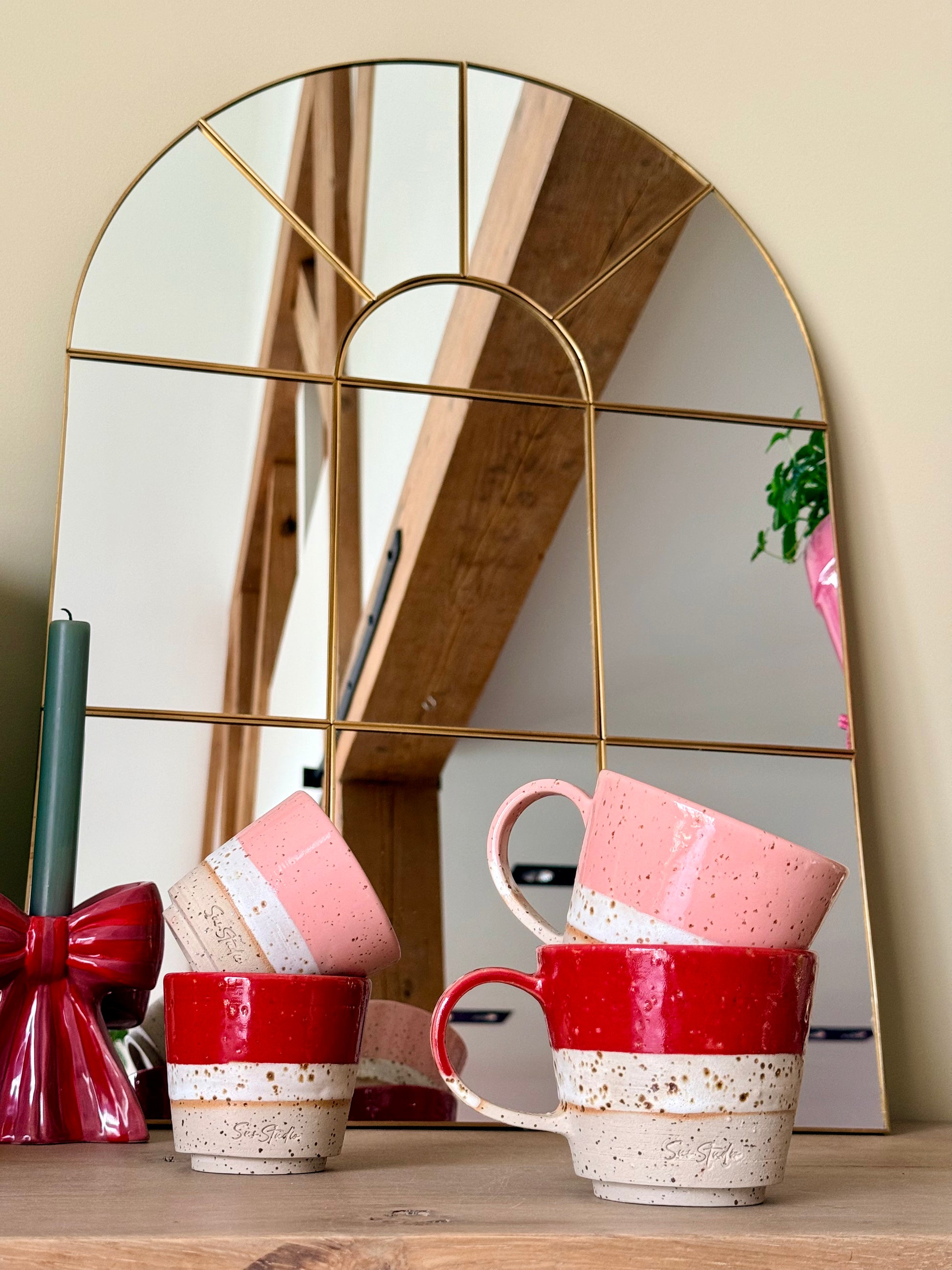 Sus.Studio theemok rood met oor 1