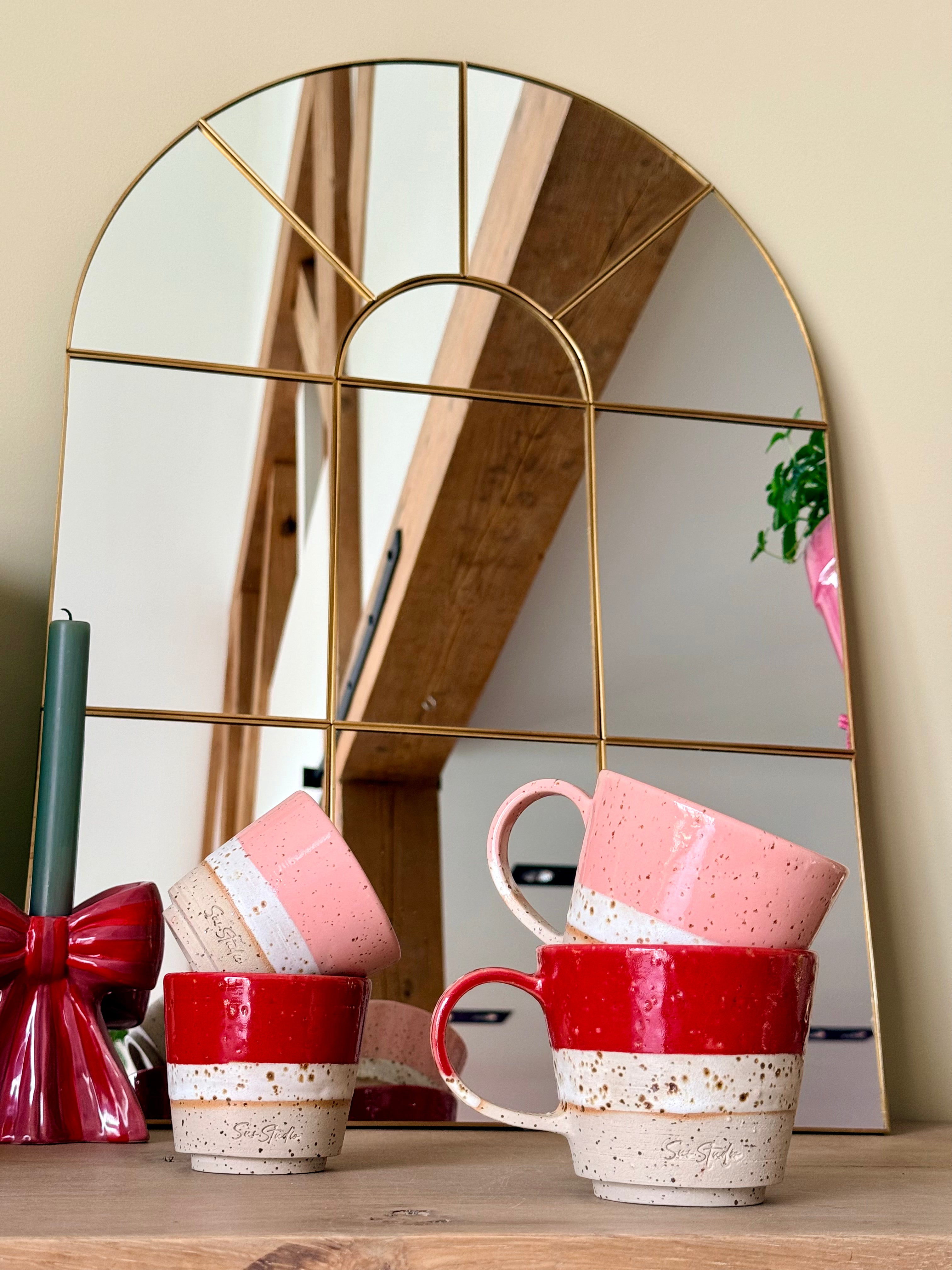 Sus.Studio theemok rood met oor 1