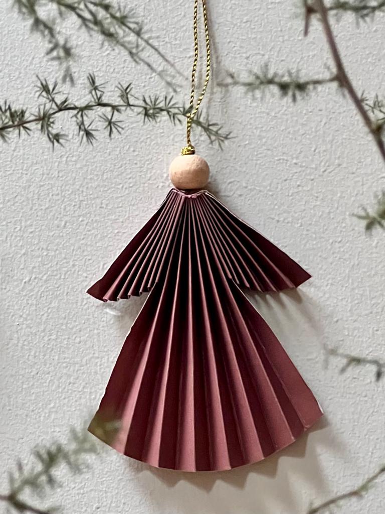 Kerstboomhanger BURGUNDY - Maat S