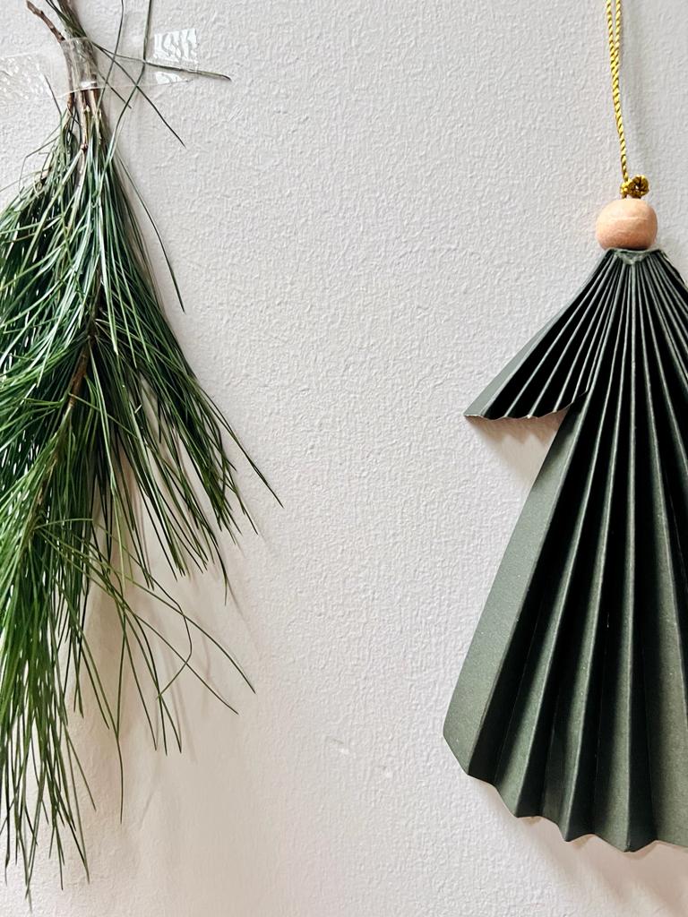 Kerstboomhanger GROEN - Maat L