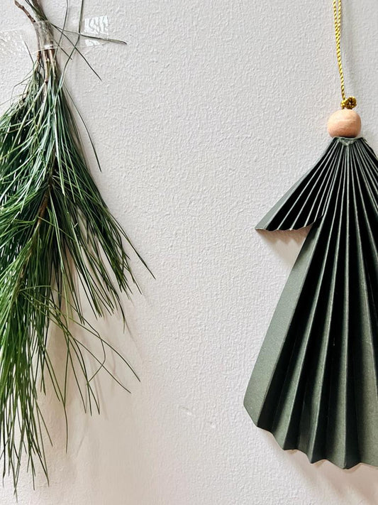 Kerstboomhanger GROEN - Maat L