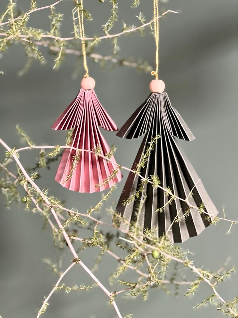 Kerstboomhanger BURGUNDY - Maat S