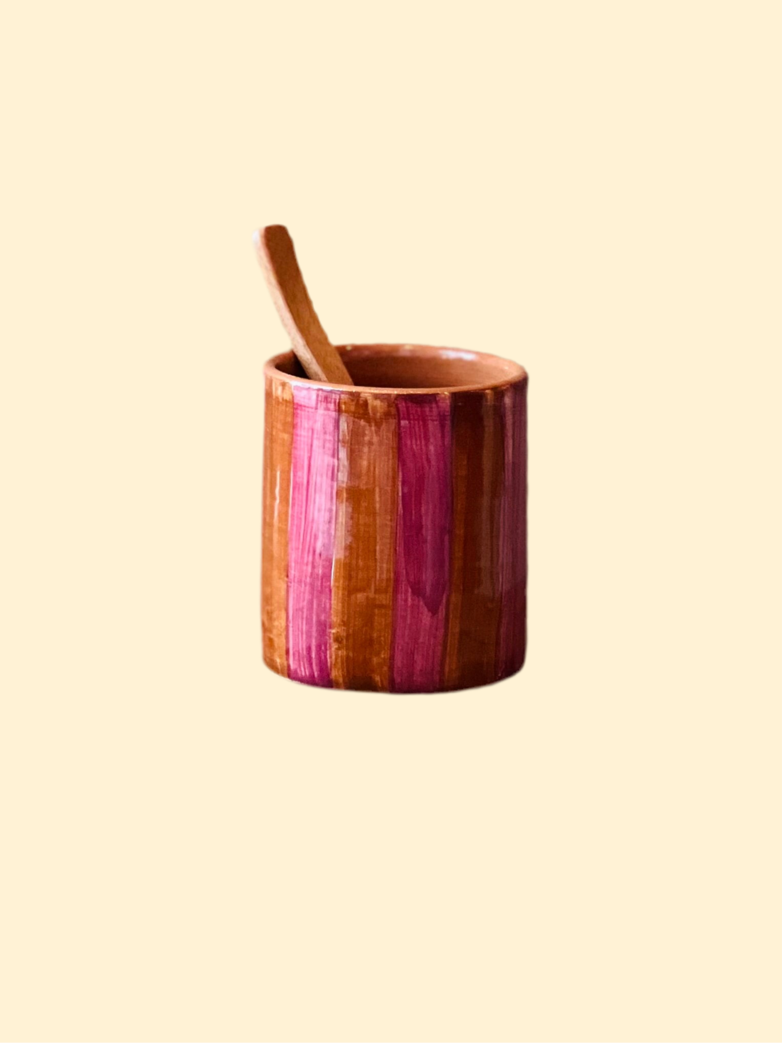 sus.studio-handgemaaktkeramiek-koffiekopje-streep-roze-bruin-3
