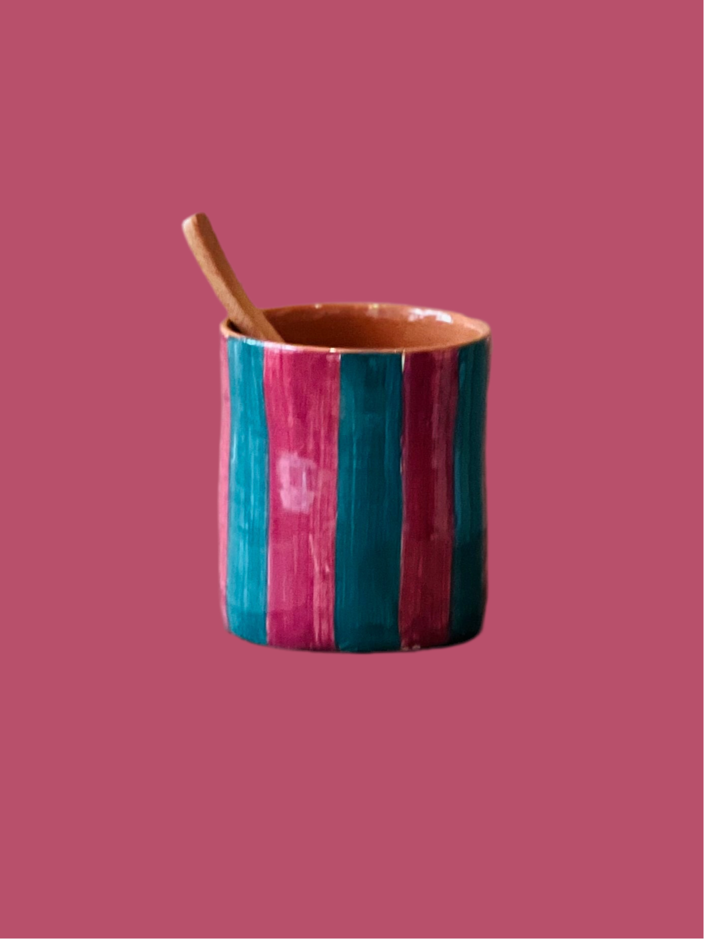 sus.studio-handgemaaktkeramiek-koffiekopje-streep-roze-groen-3