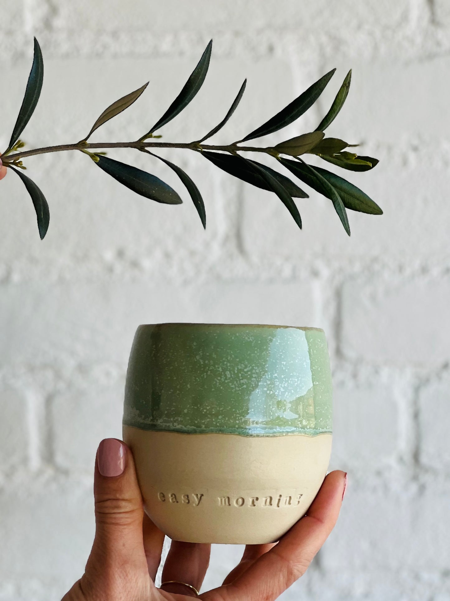 susstudio steengoed mok groen easy morning 4