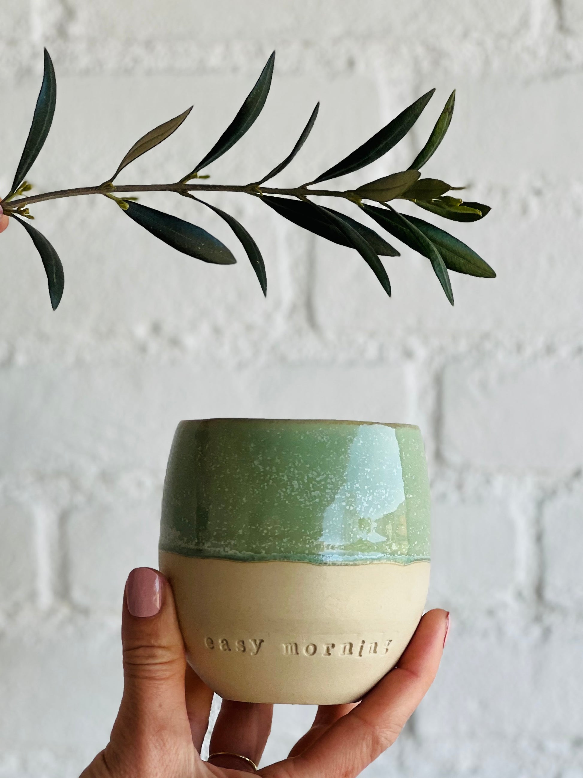 susstudio steengoed mok groen easy morning 4