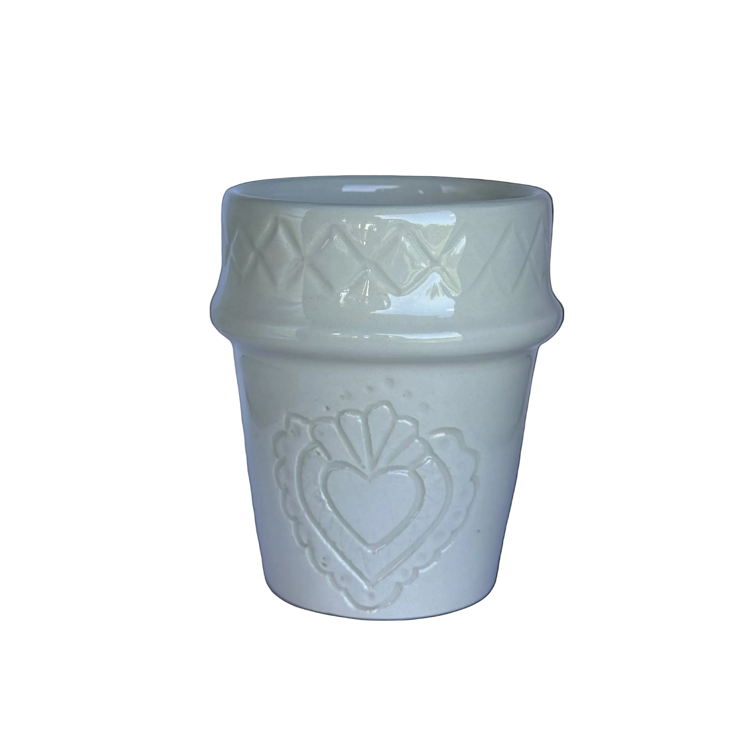 Koffiekopje MEDINA LOVE wit - 200ml